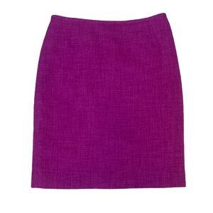 LE SUIT Women’s Magenta Pencil Skirt - Size 4 Petite